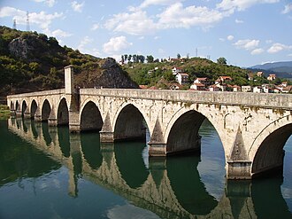 Mehmed Paša Sokolović Bridge in Višegrad