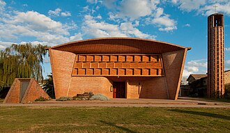 The work of engineer Eladio Dieste: Church of Atlántida