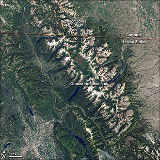 Waterton Glacier International Peace Park