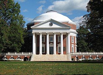 Monticello and the University of Virginia in Charlottesville